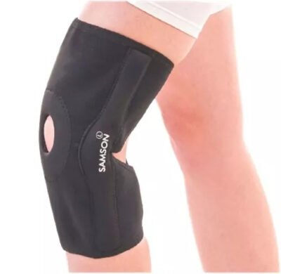 Samson NE-0603 Elastic Knee Support Open Patella & Hinges