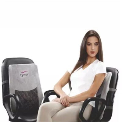 Tynor Back Rest for Car/Chair (Washable)