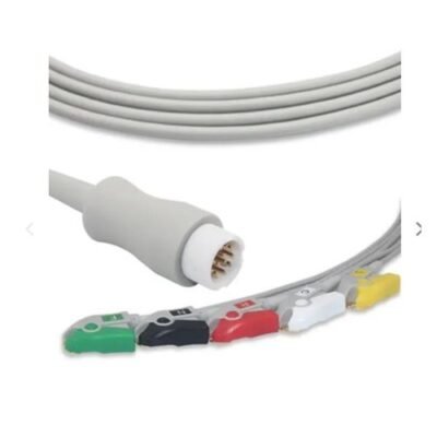 Philips HP One Piece ECG Cable 5 Leads Pinch G5224P
