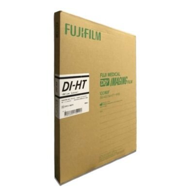 Fuji Medical Dry Imaging DI-HT Blue Base 14" x 17" | 35 x 43 cm (100 sheet), Fujifilm DIHL-Japan